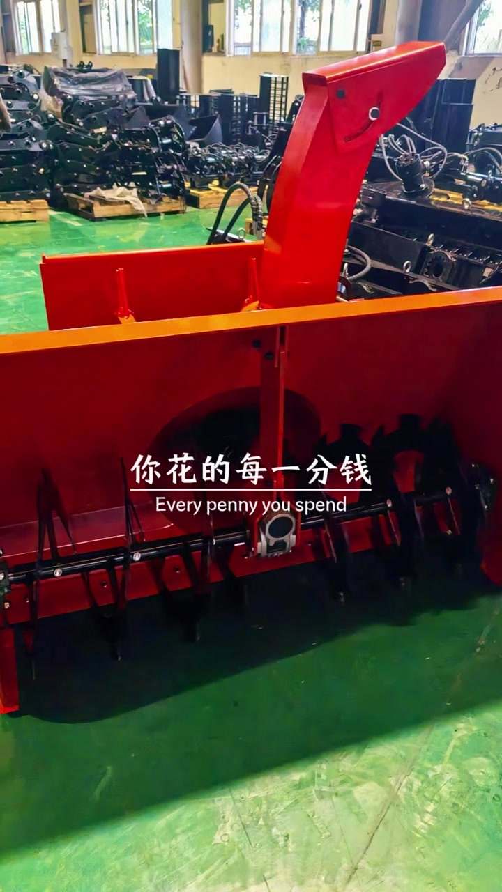 Snowblower for skid steer loaders