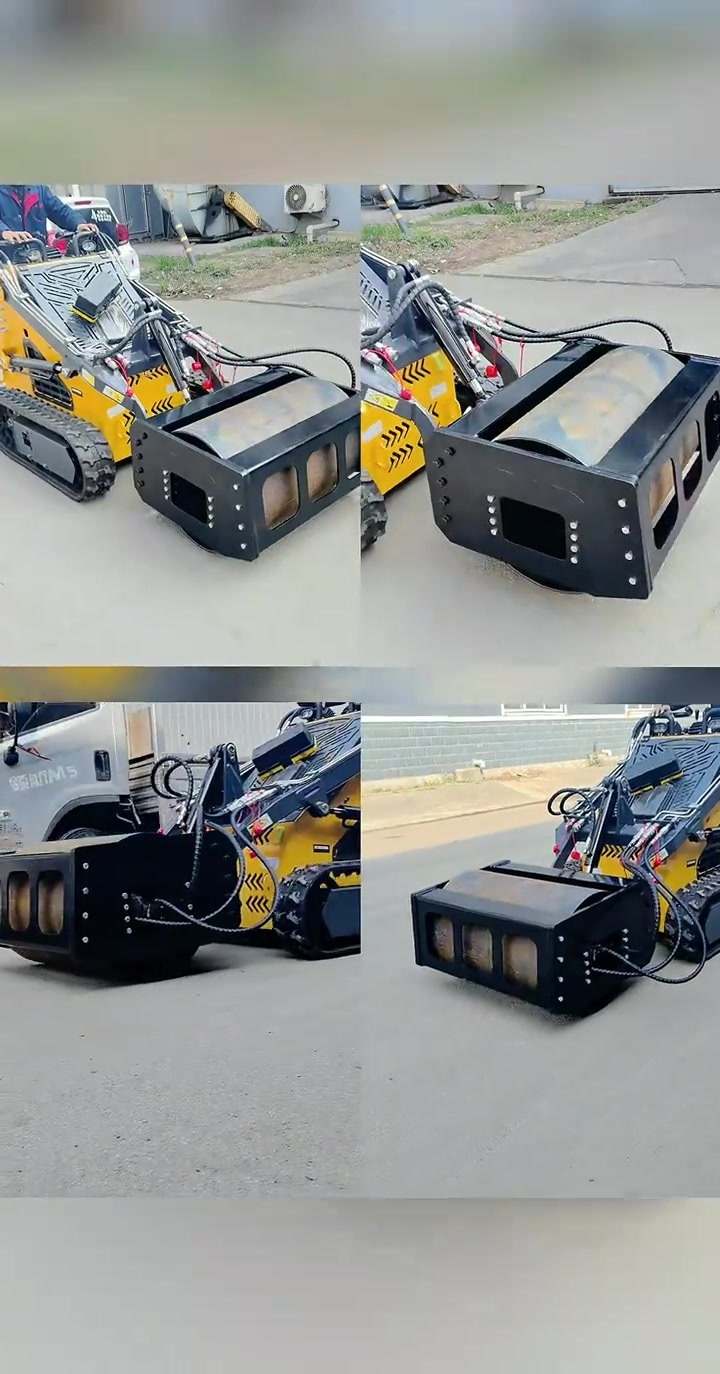 Vibratory Roller for skid steer loaders