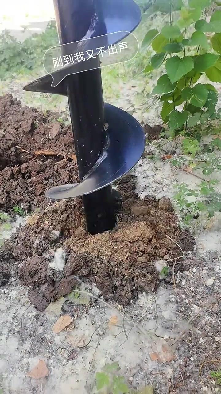 Auger for skid steer loaders