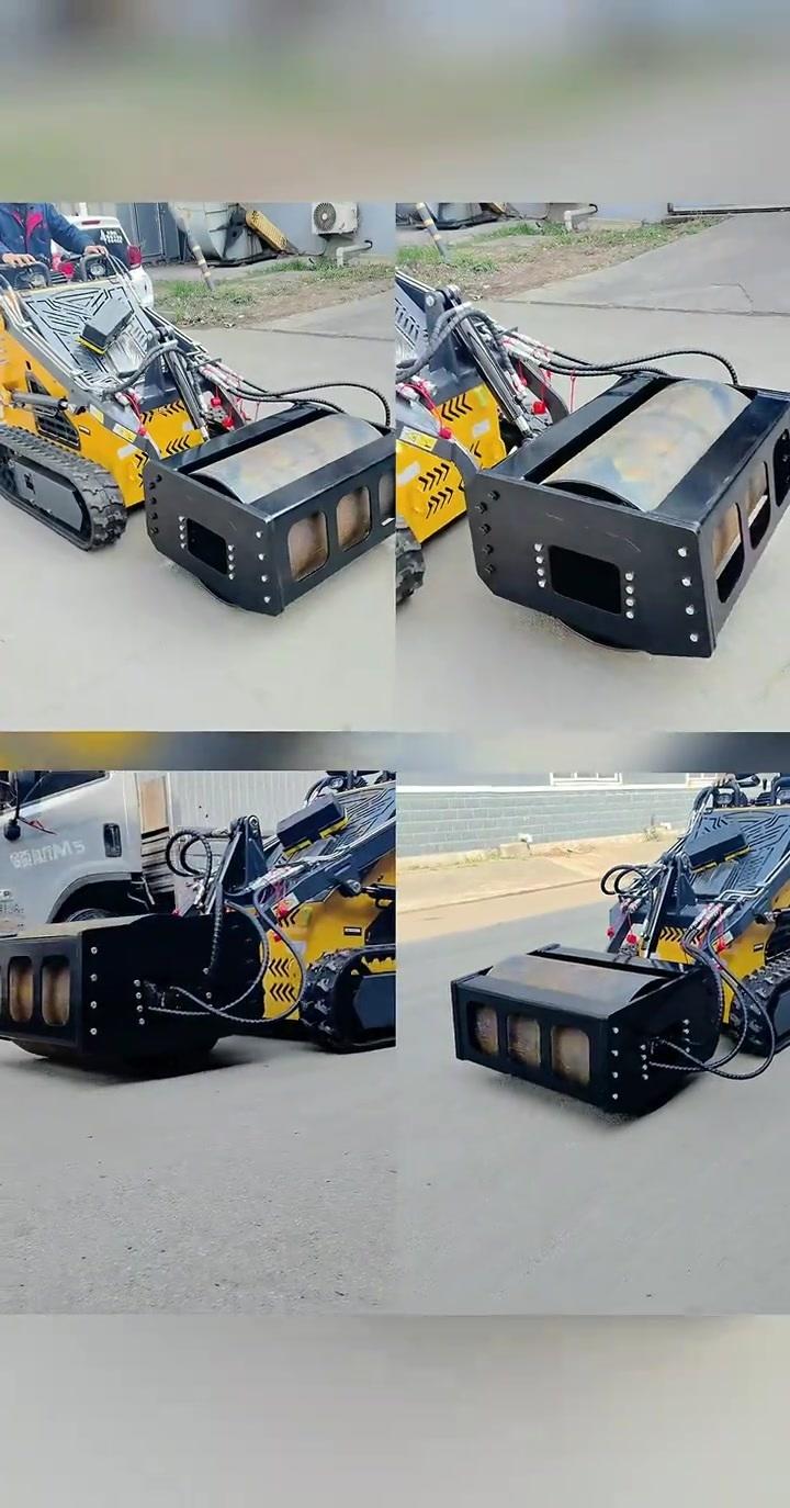 Vibratory Roller for skid steer loaders